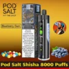 Pod Salt Shisha 8000 Puffs DTL Disposable Vape - Dubai UAE
