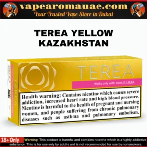 Best Terea Yellow Kazakhstan for IQOS ILUMA in Dubai UAE