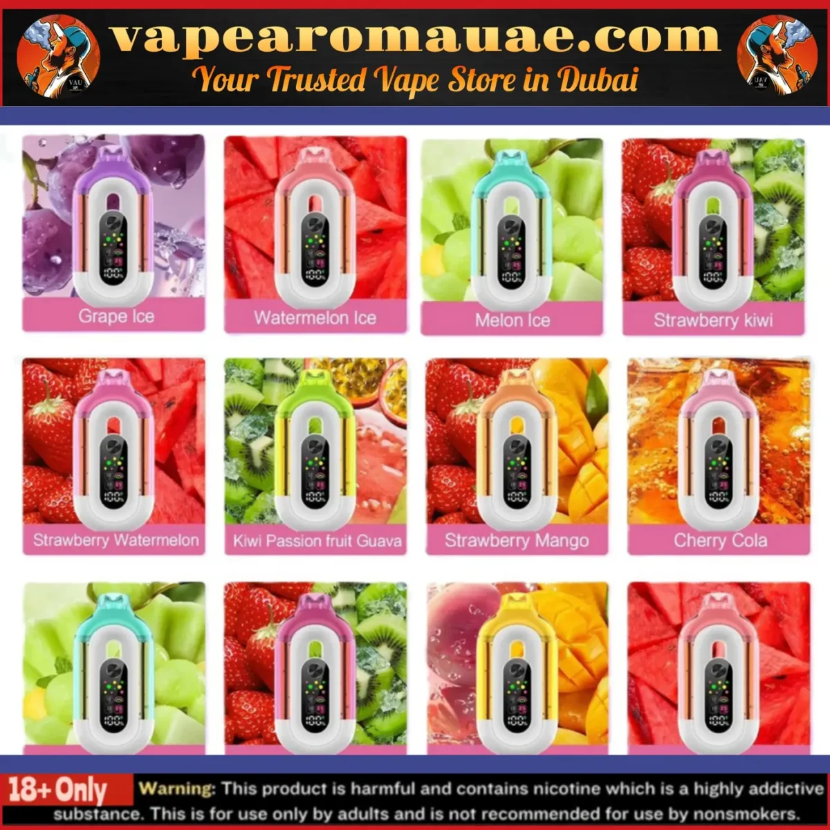 Bounce Turbo 50000 Puffs Disposable Vape 50mg in Dubai UAE