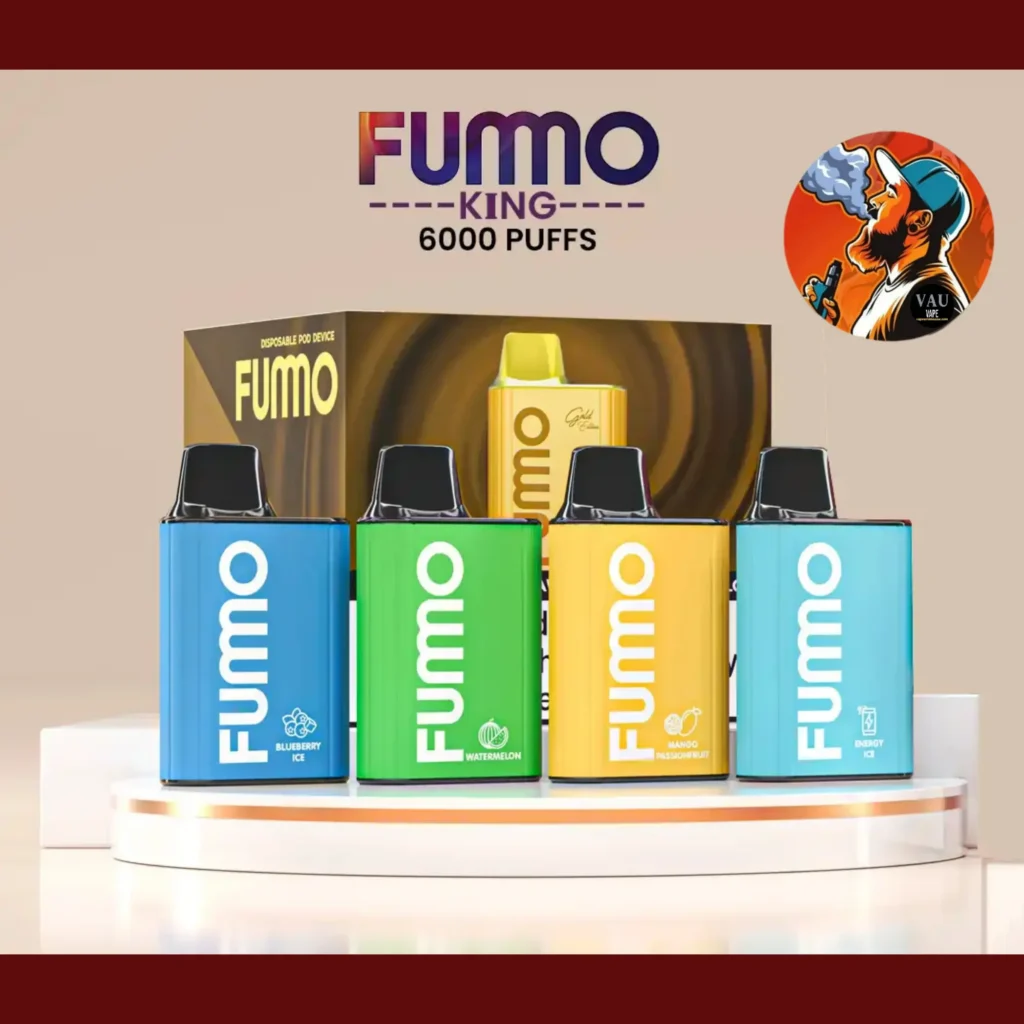 Fummo King 6000 Puffs Disposable Vape 20mg 2% - FUMO Dubai