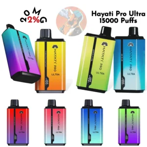 Hayati Pro Ultra 15000 Puffs Disposable Vape in Dubai UAE