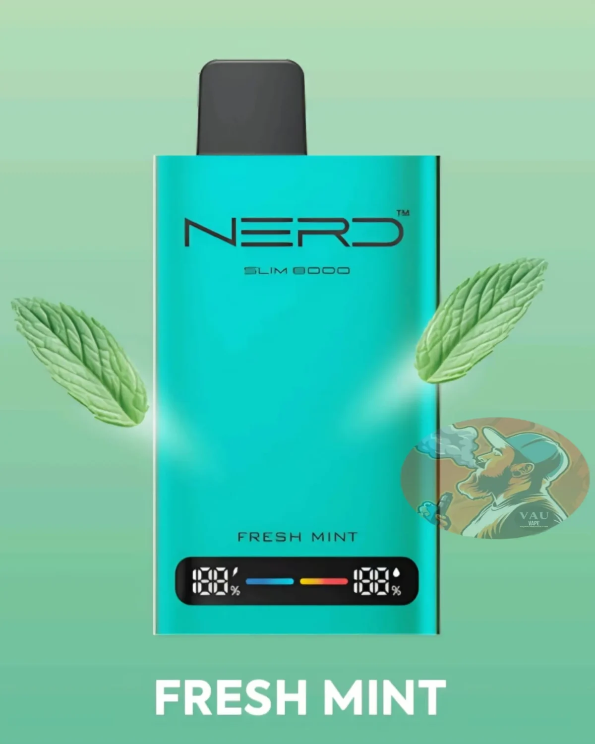 Nerd Slim 8000 Puffs Disposable Vape 8k 2% | Vape Aroma UAE