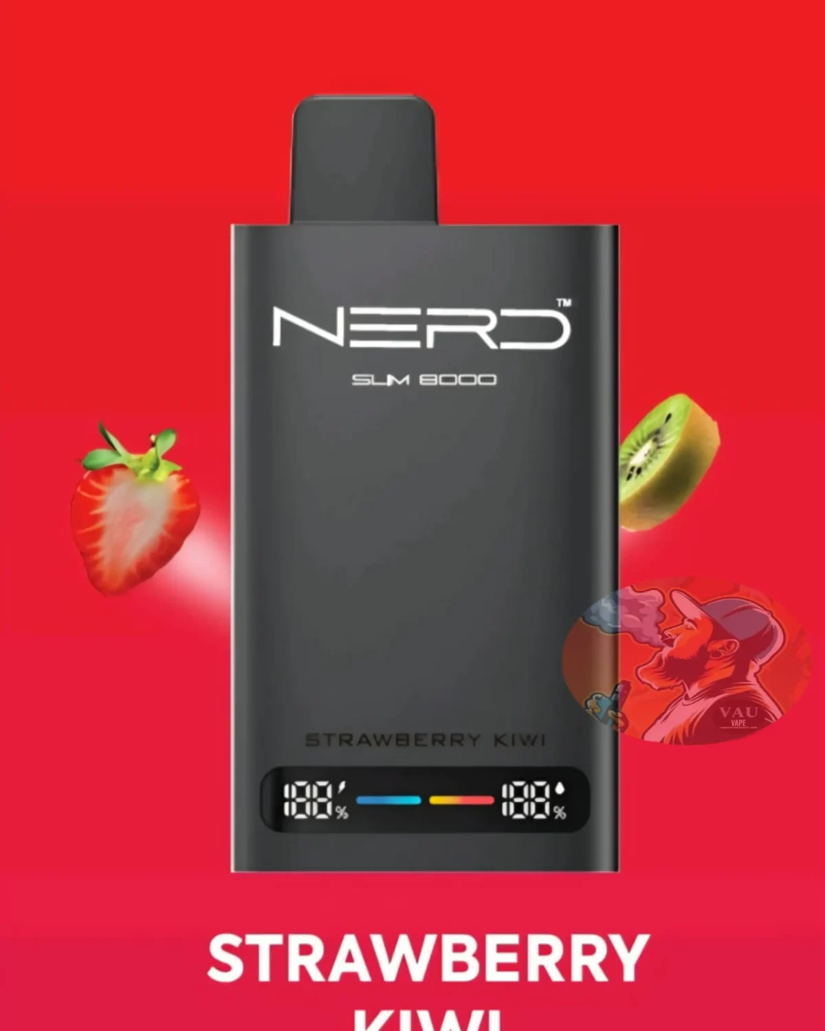 Nerd Slim 8000 Puffs Disposable Vape 8k 2% | Vape Aroma UAE