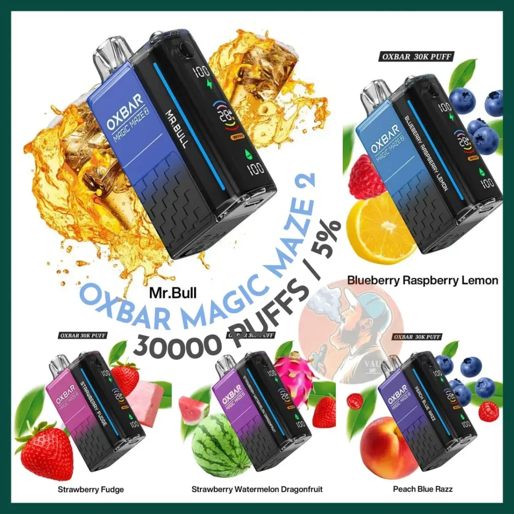OXBAR Magic Maze 2 Disposable Vape 30K Puffs | Vape Aroma UAE