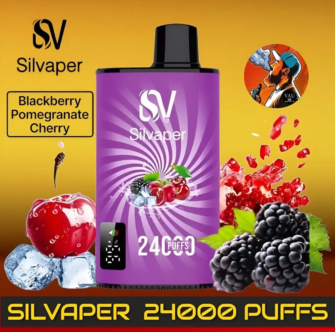 Silvaper 24000 Puffs Disposable Vape 20MG 24k in Dubai UAE