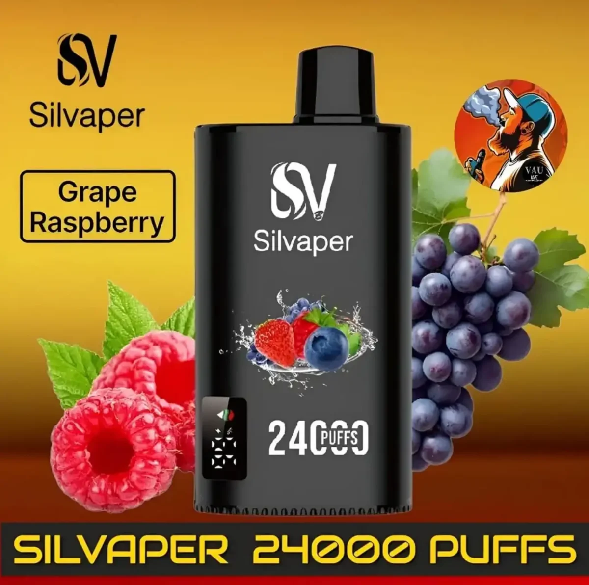 Silvaper 24000 Puffs Disposable Vape 20MG 24k in Dubai UAE