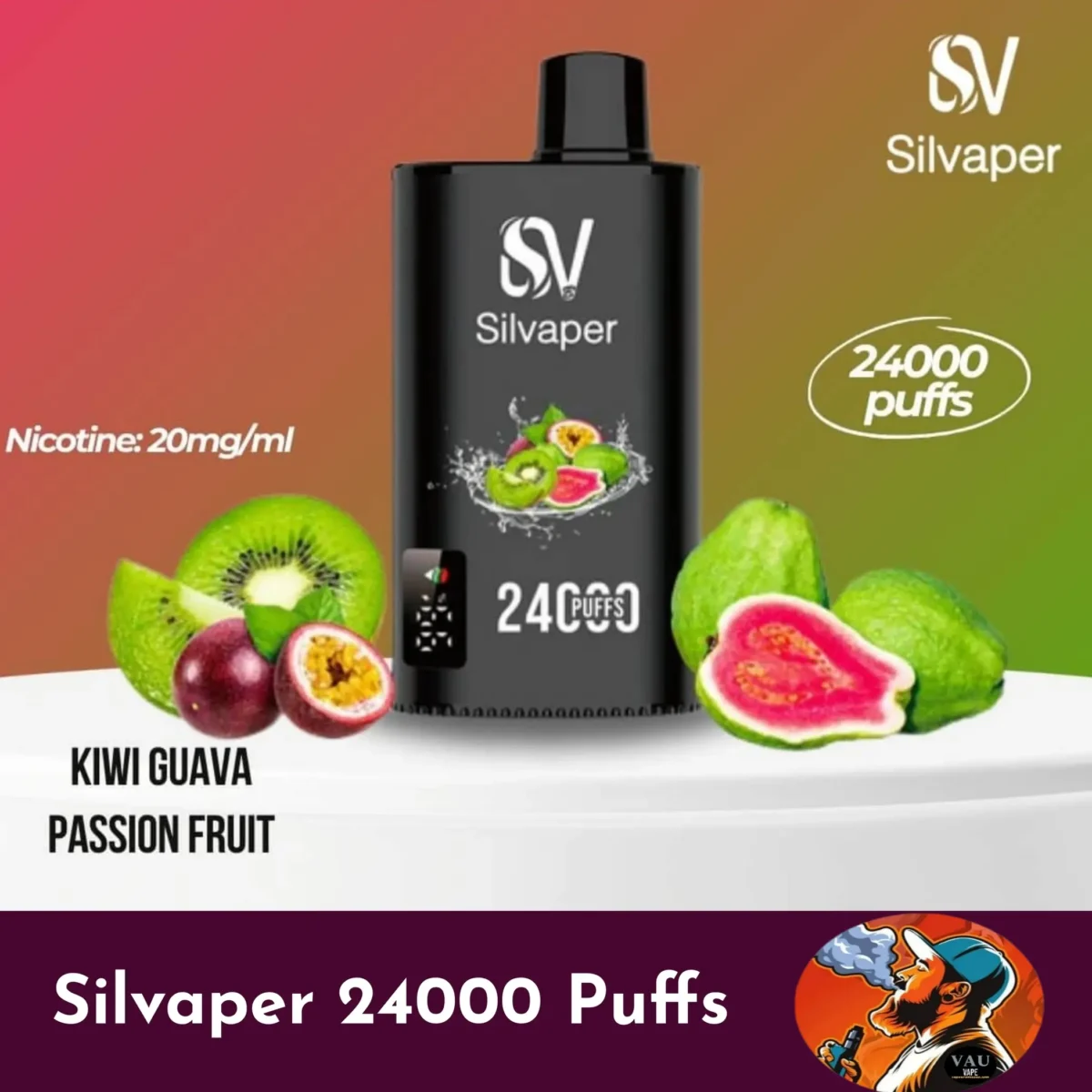 Silvaper 24000 Puffs Disposable Vape in Dubai UAE - Best 24k