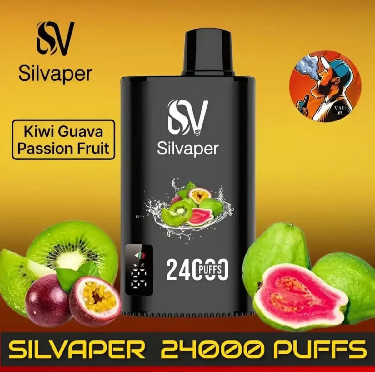 Silvaper 24000 Puffs Disposable Vape 20MG 24k in Dubai UAE