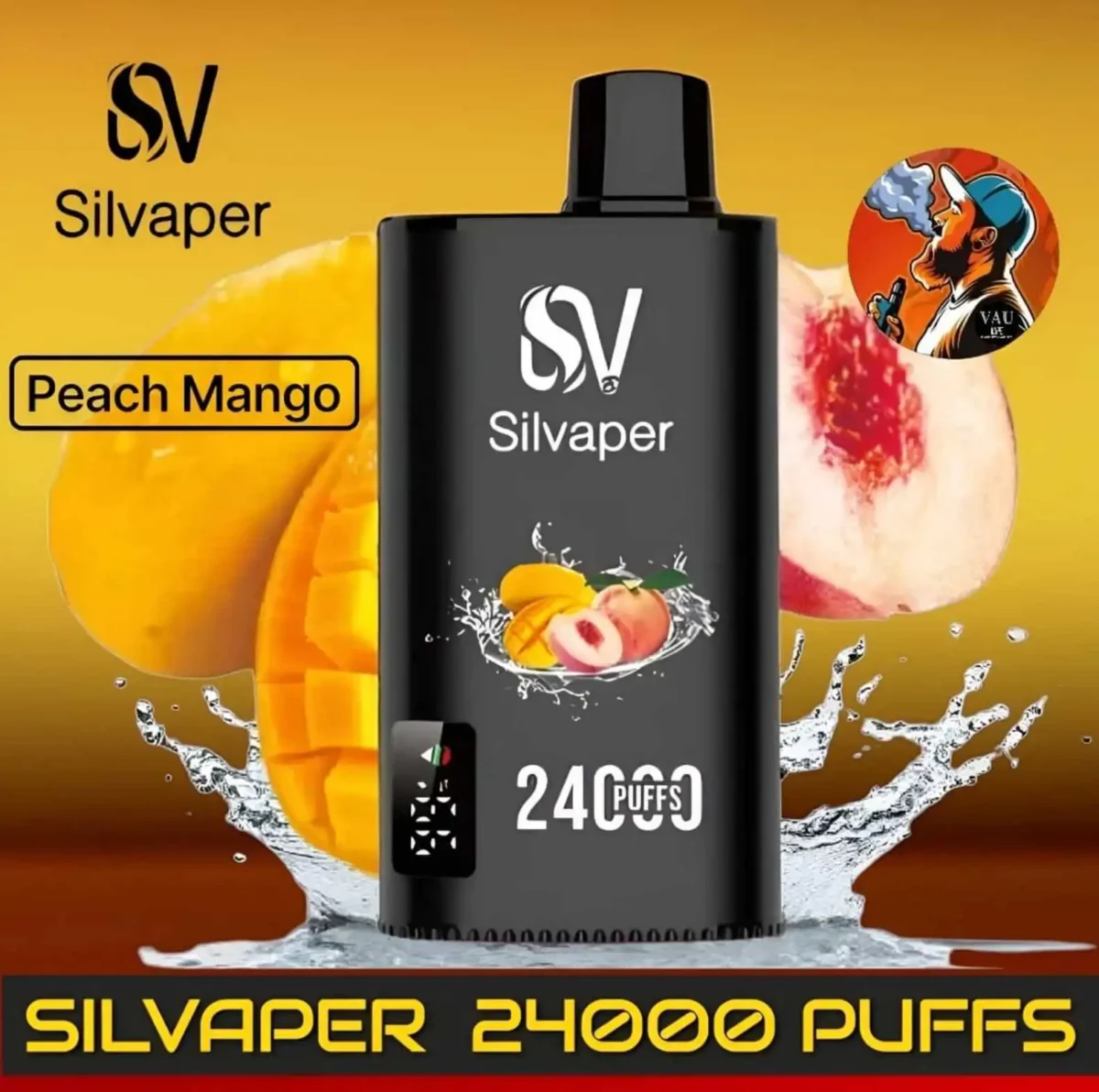 Silvaper 24000 Puffs Disposable Vape 20MG 24k in Dubai UAE