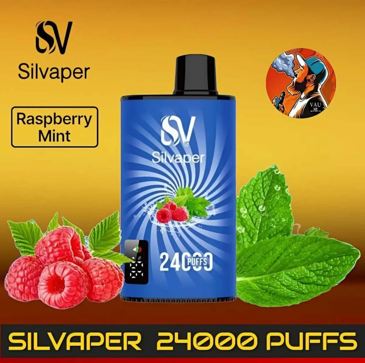 Silvaper 24000 Puffs Disposable Vape 20MG 24k in Dubai UAE