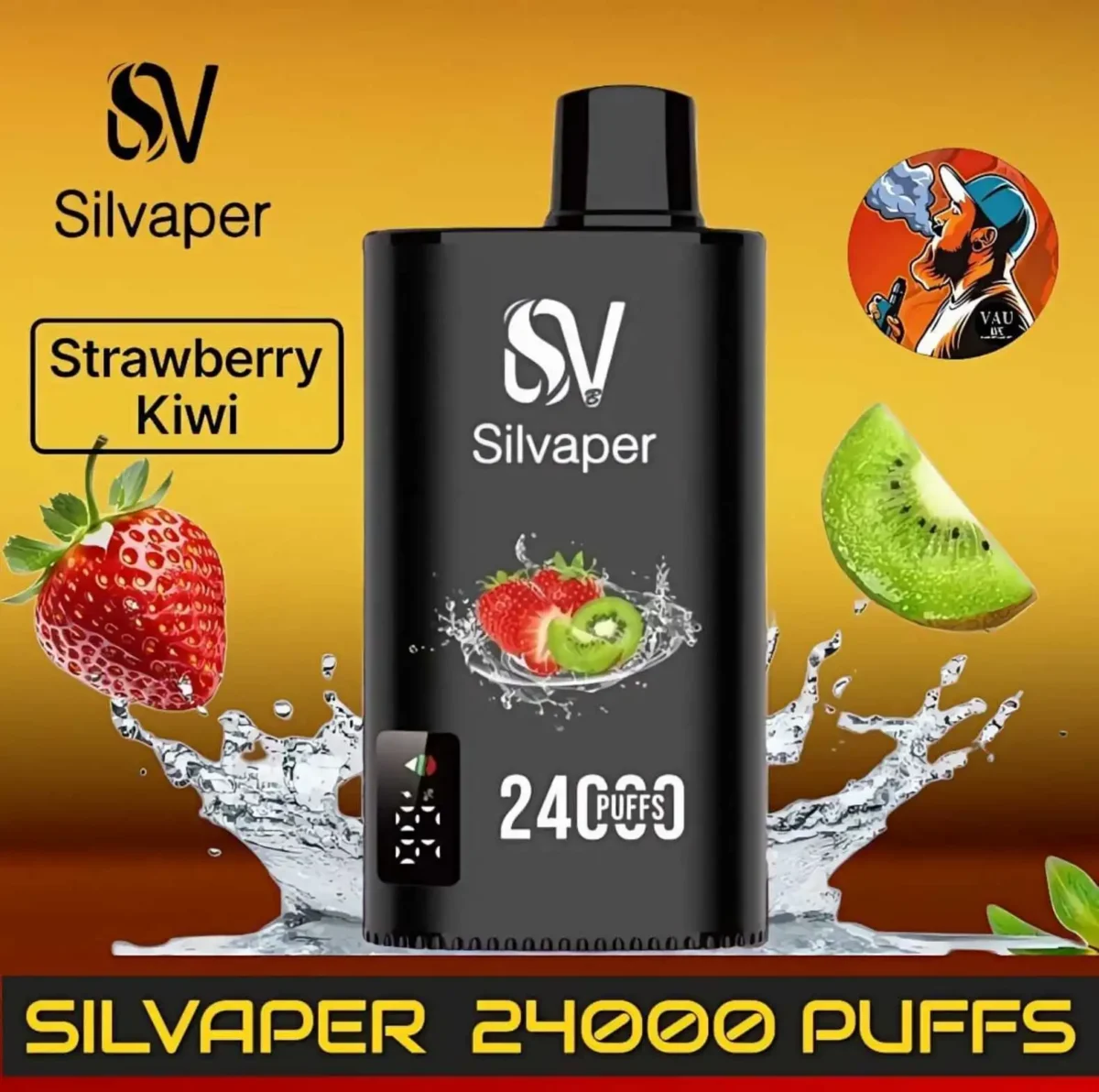 Silvaper 24000 Puffs Disposable Vape 20MG 24k in Dubai UAE