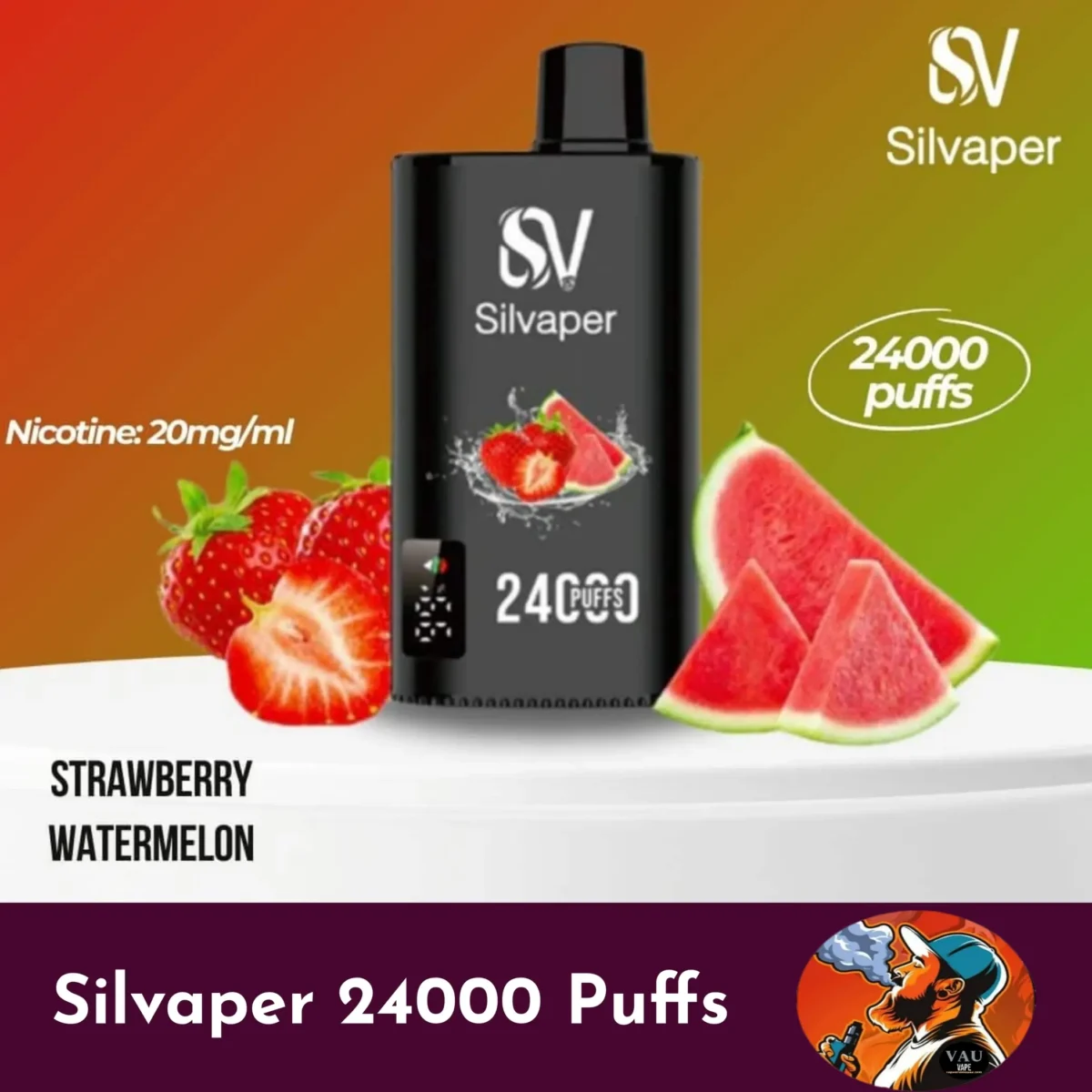 Silvaper 24000 Puffs Disposable Vape in Dubai UAE - Best 24k
