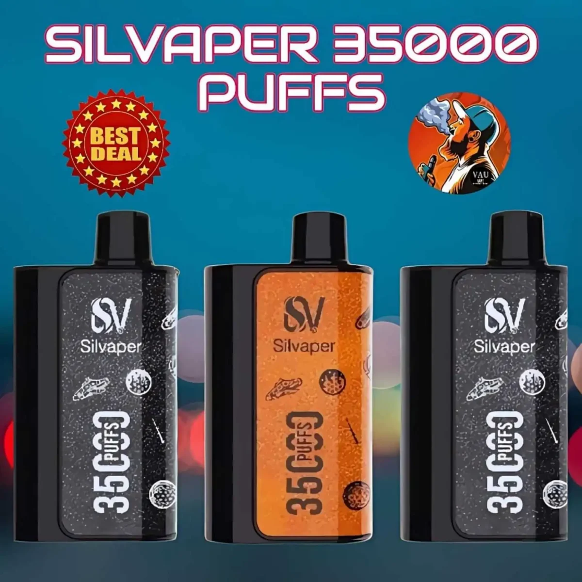 Silvaper 35000 Puffs Disposable Vape Trending in Dubai UAE