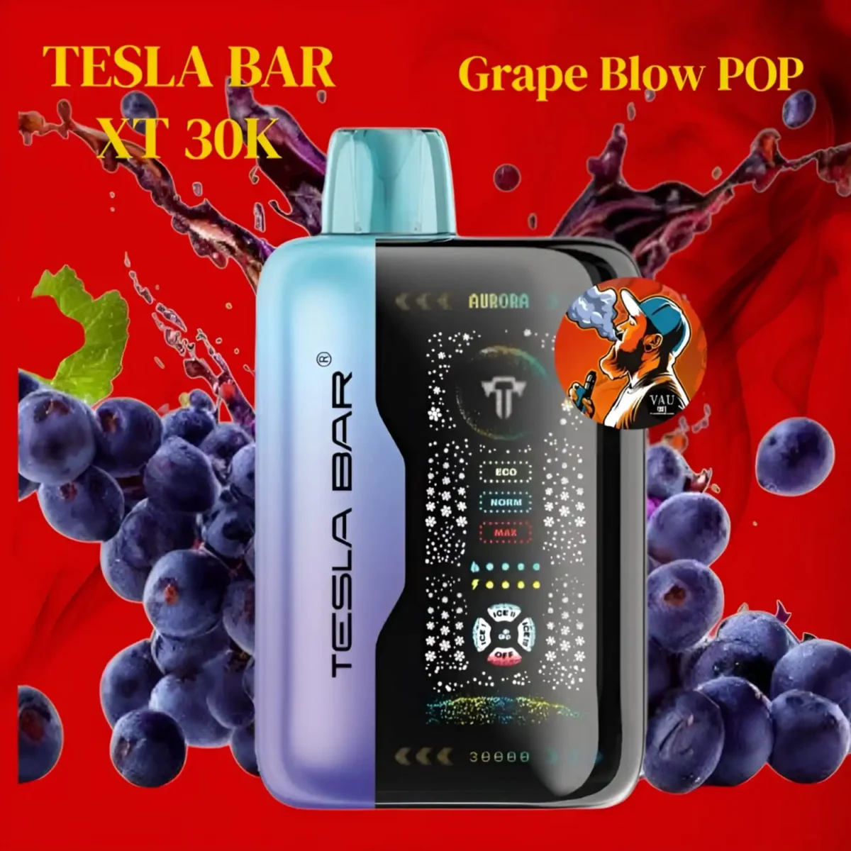 Tesla Bar XT 30000 Puffs Disposable Vape 30k in Dubai UAE