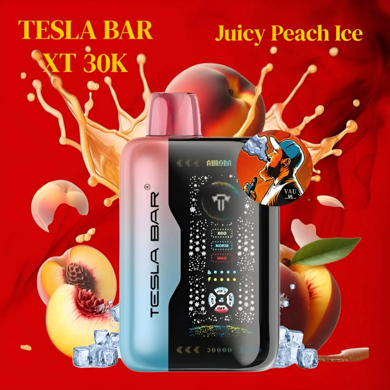 Tesla Bar XT 30000 Puffs Disposable Vape 30k in Dubai UAE