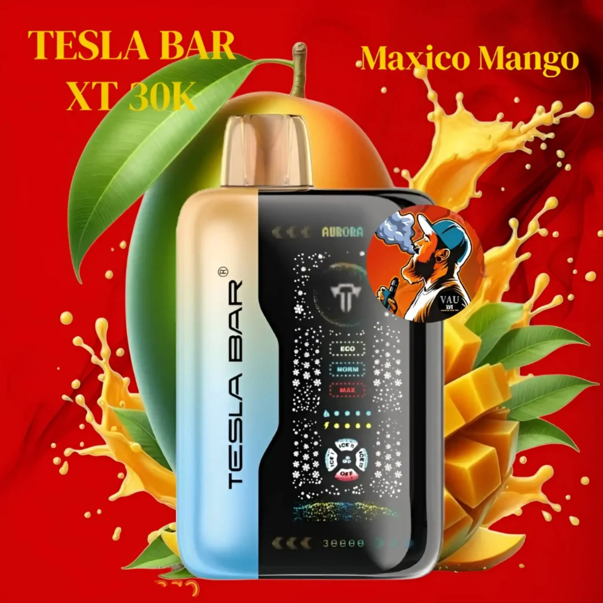 Tesla Bar XT 30000 Puffs Disposable Vape 30k in Dubai UAE