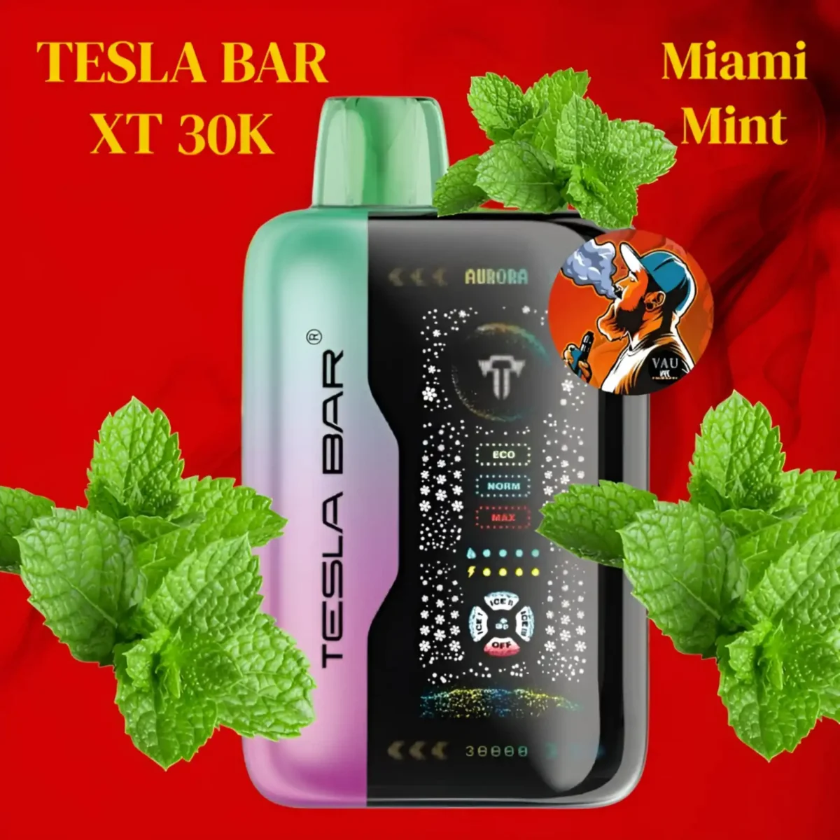 Tesla Bar XT 30000 Puffs Disposable Vape 30k in Dubai UAE