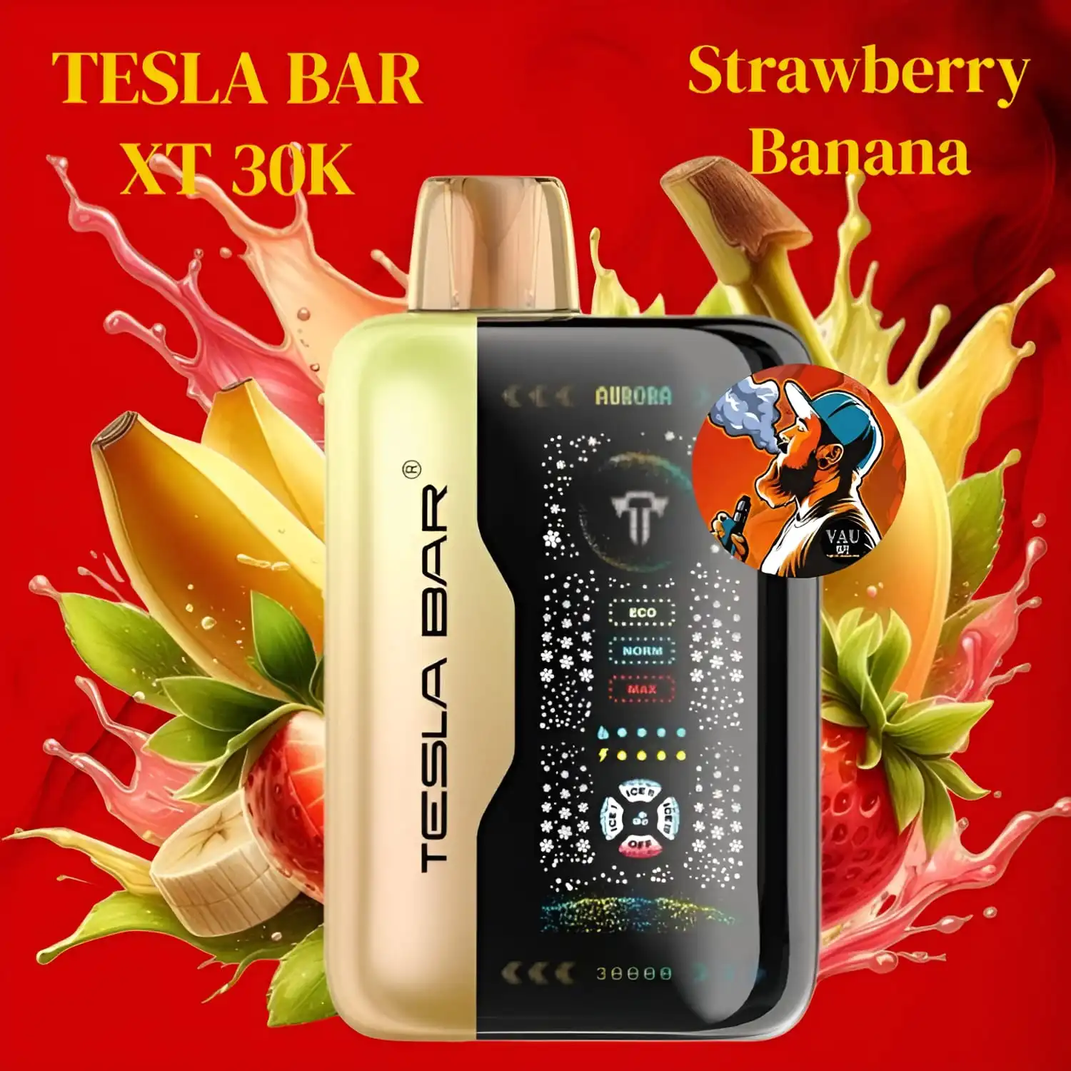 Tesla Bar XT 30000 Puffs Disposable Vape 30k in Dubai UAE