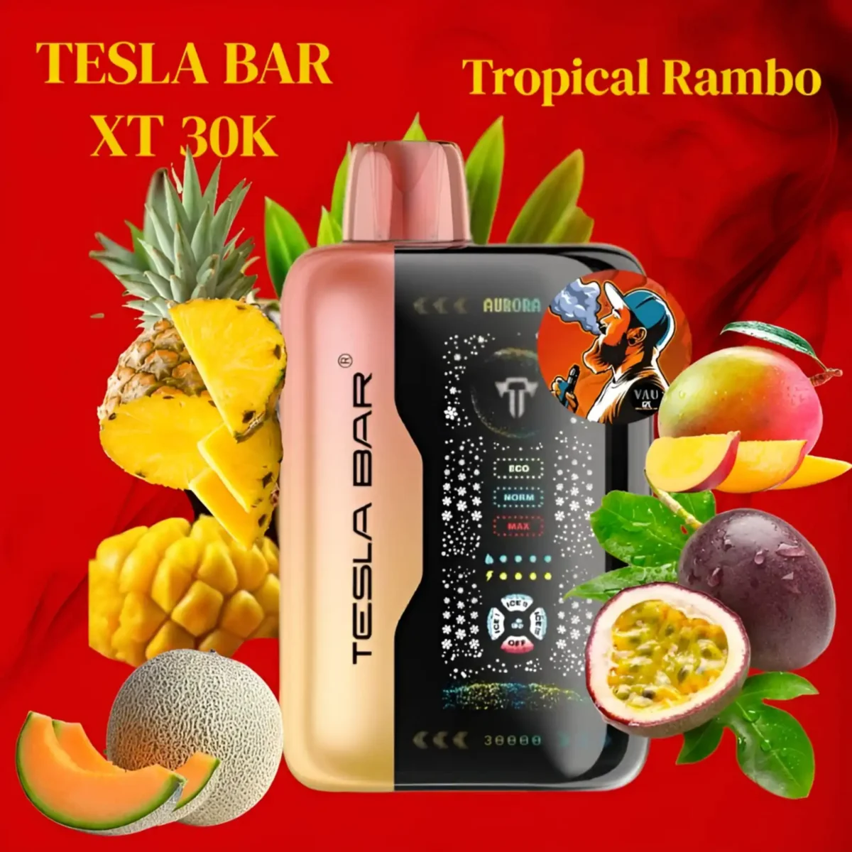 Tesla Bar XT 30000 Puffs Disposable Vape 30k in Dubai UAE