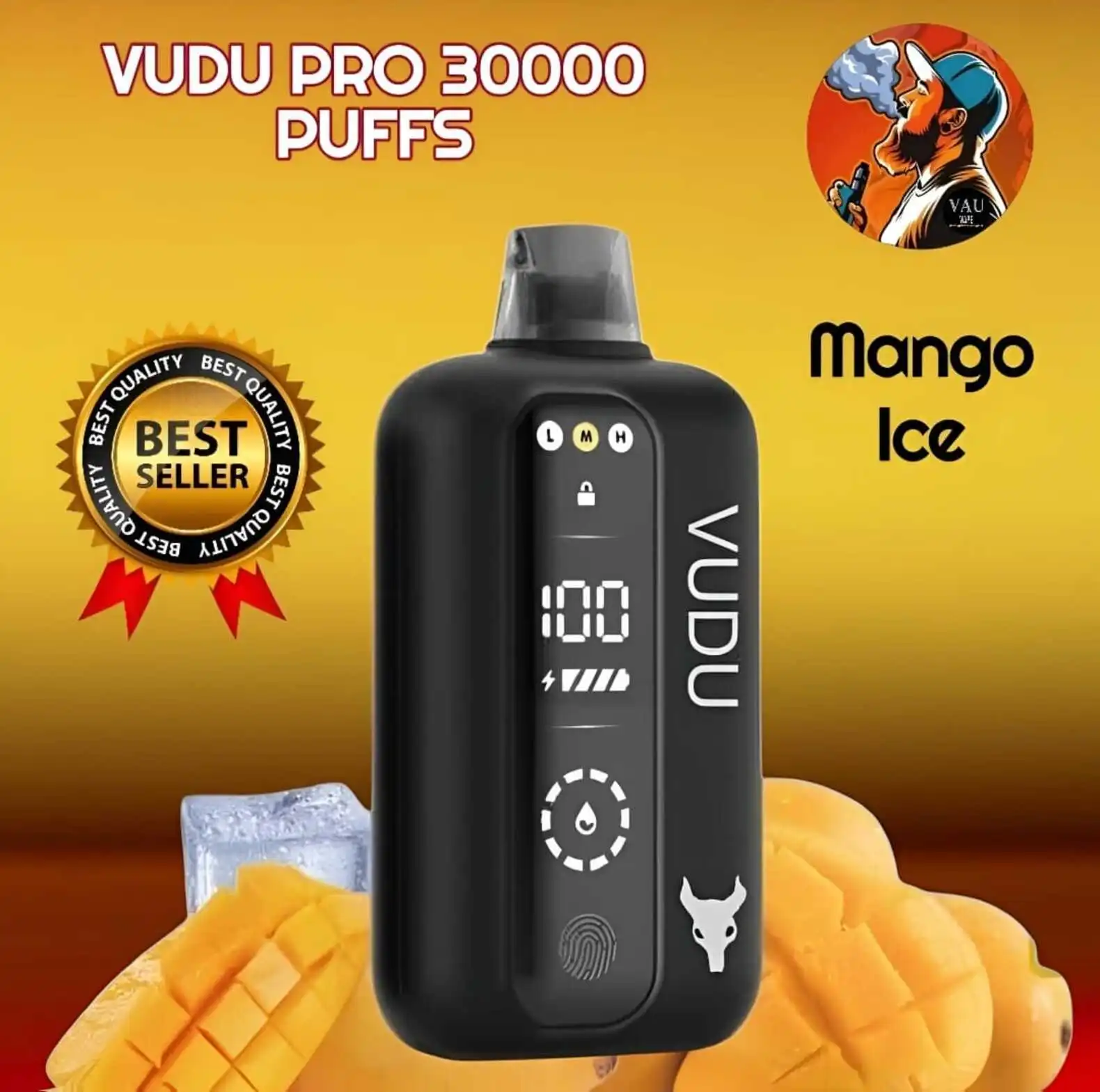 Vudu Pro 30000 Puffs 20mg 30k Disposable Vape DUbai UAE