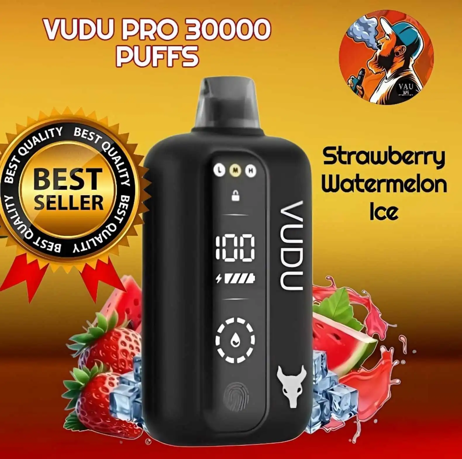 Vudu Pro 30000 Puffs 20mg 30k Disposable Vape DUbai UAE