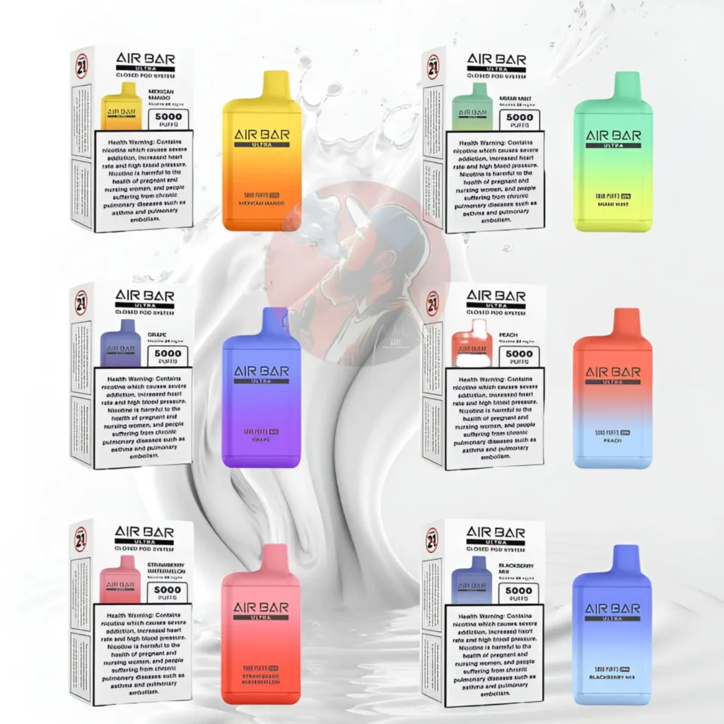 New Air Bar Ultra 5000 Puffs 20mg Disposable Vape Pod | Dubai