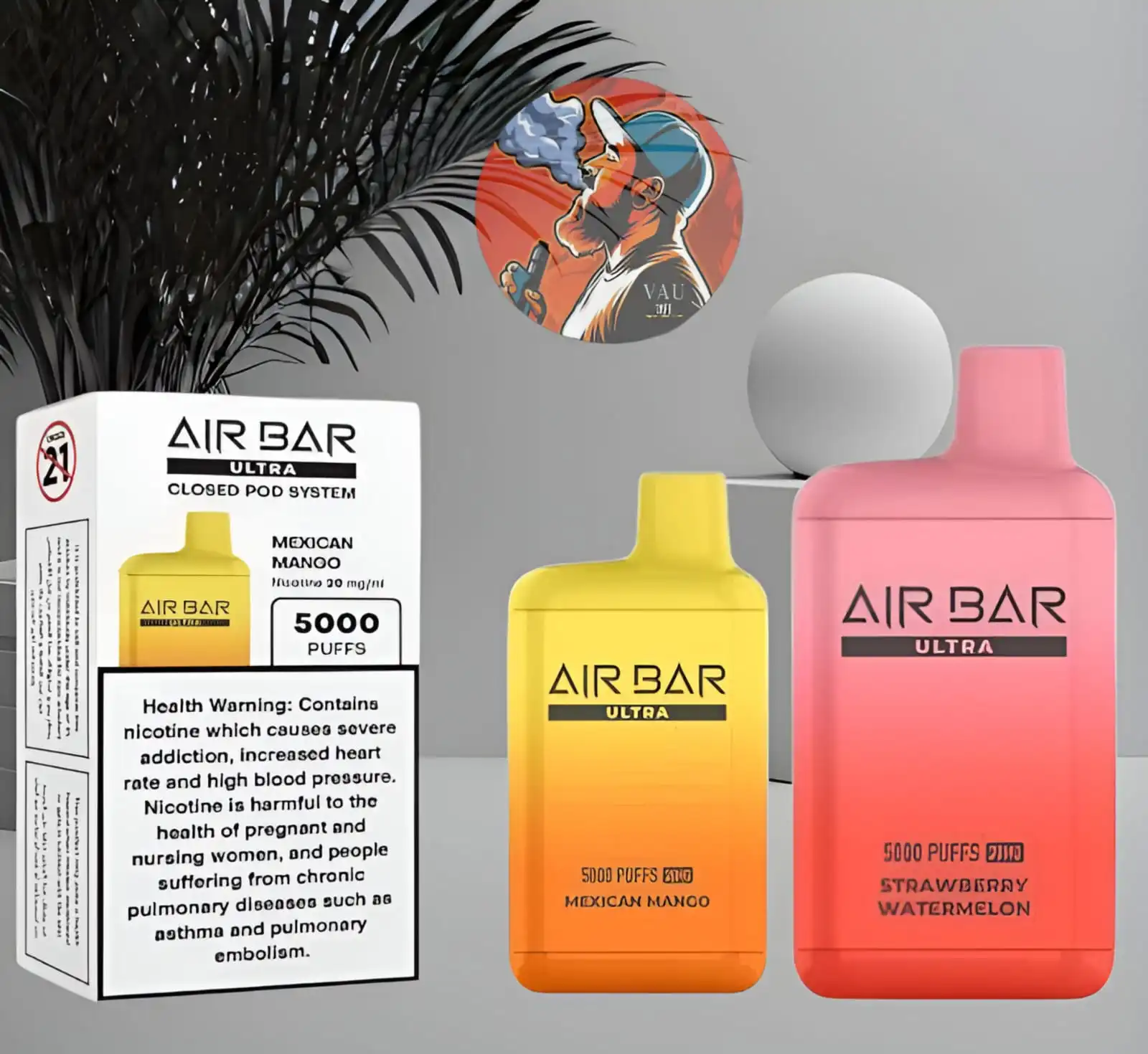 Air Bar Ultra 5000 Puffs Disposable Vape | Best Quality