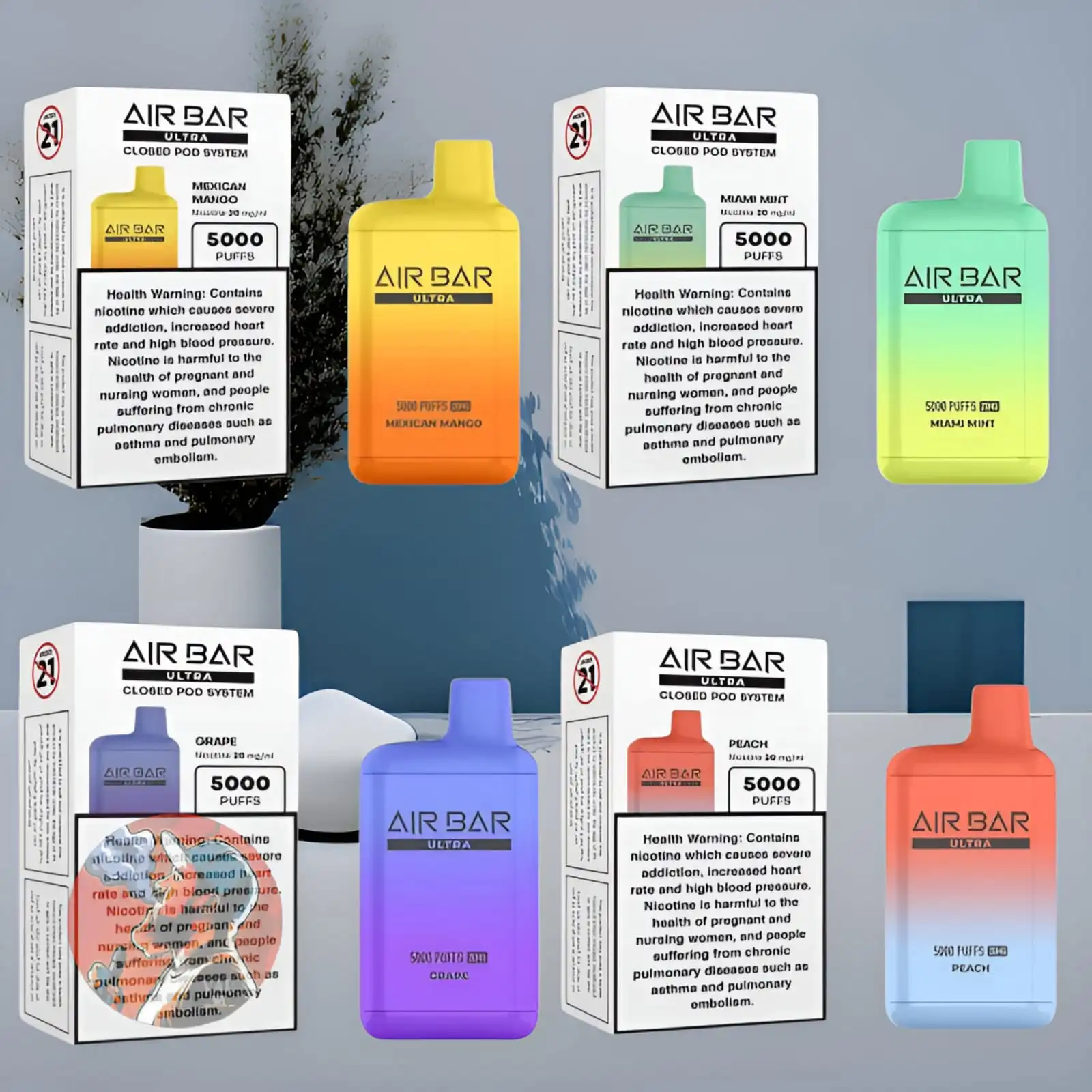 Air Bar Ultra 5000 Puffs Disposable Vape | Best Quality