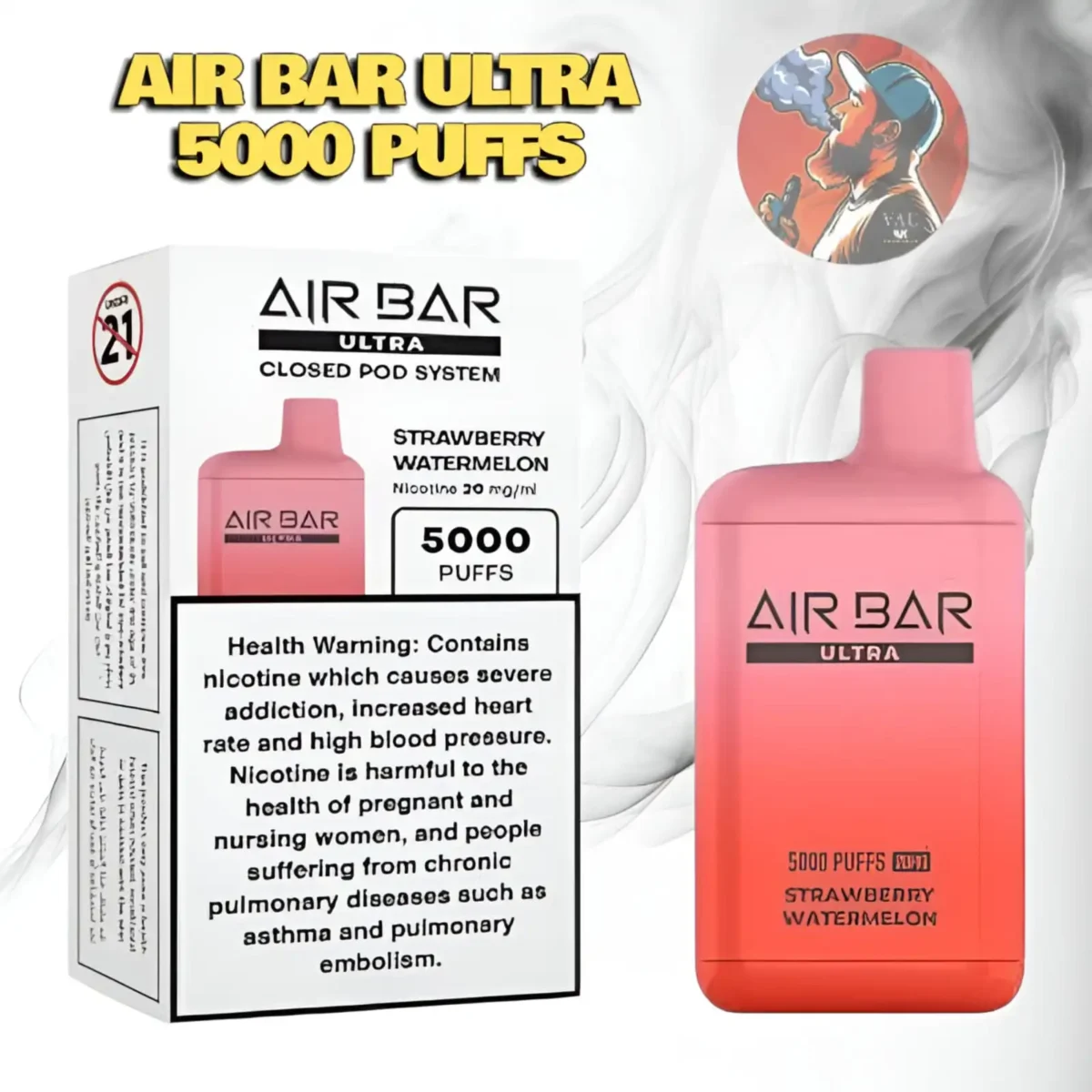 Air Bar Ultra 5000 Puffs Disposable Vape