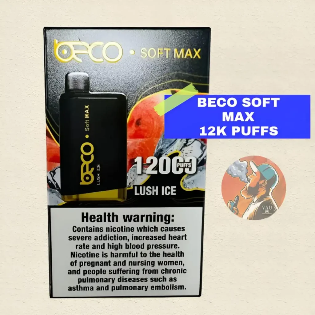 BECO SOFT MAX 12K Disposable Vape 12000 Puffs - Dubai