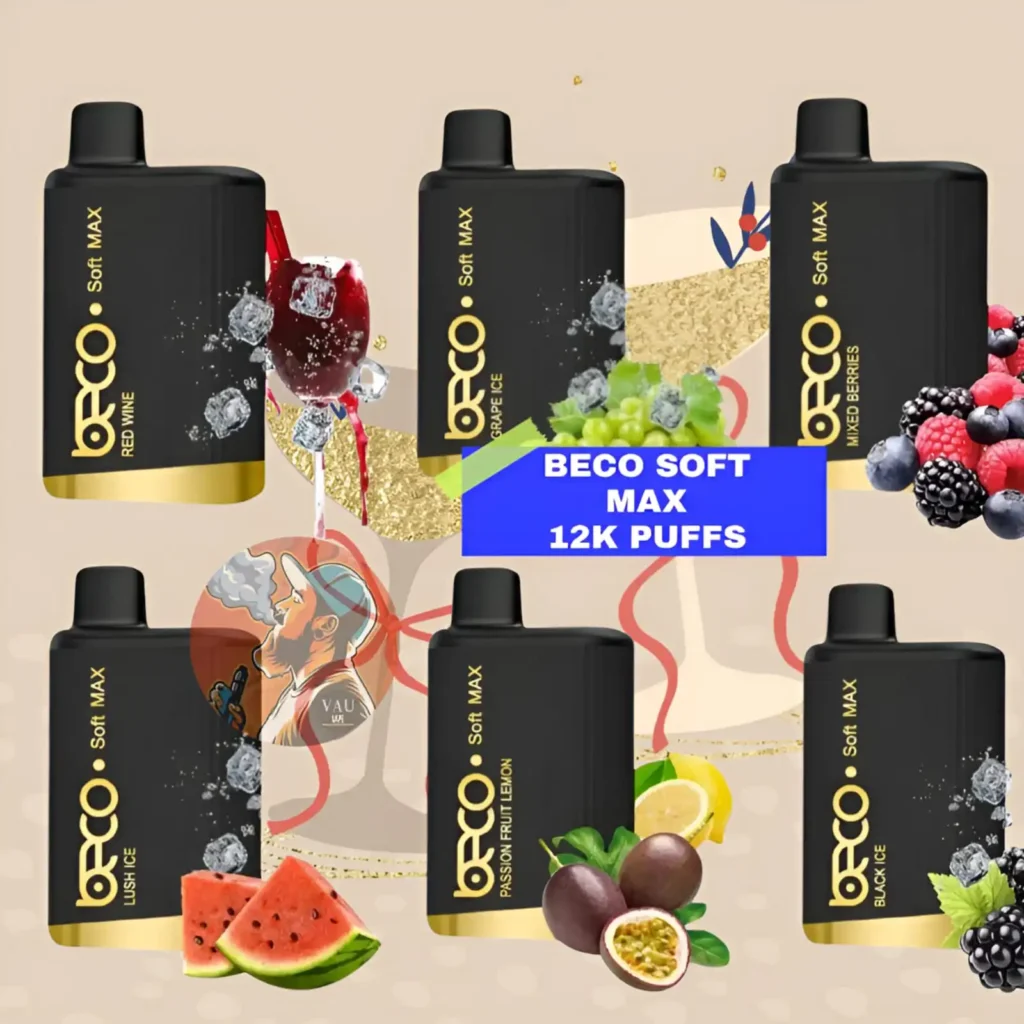 BECO SOFT MAX 12K Disposable Vape 12000 Puffs - Dubai