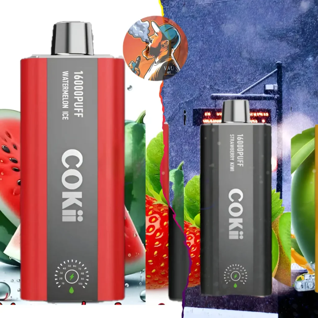 Cokii Zero Nicotine 16000 Puffs Disposable Vape 16k - Dubai UAE
