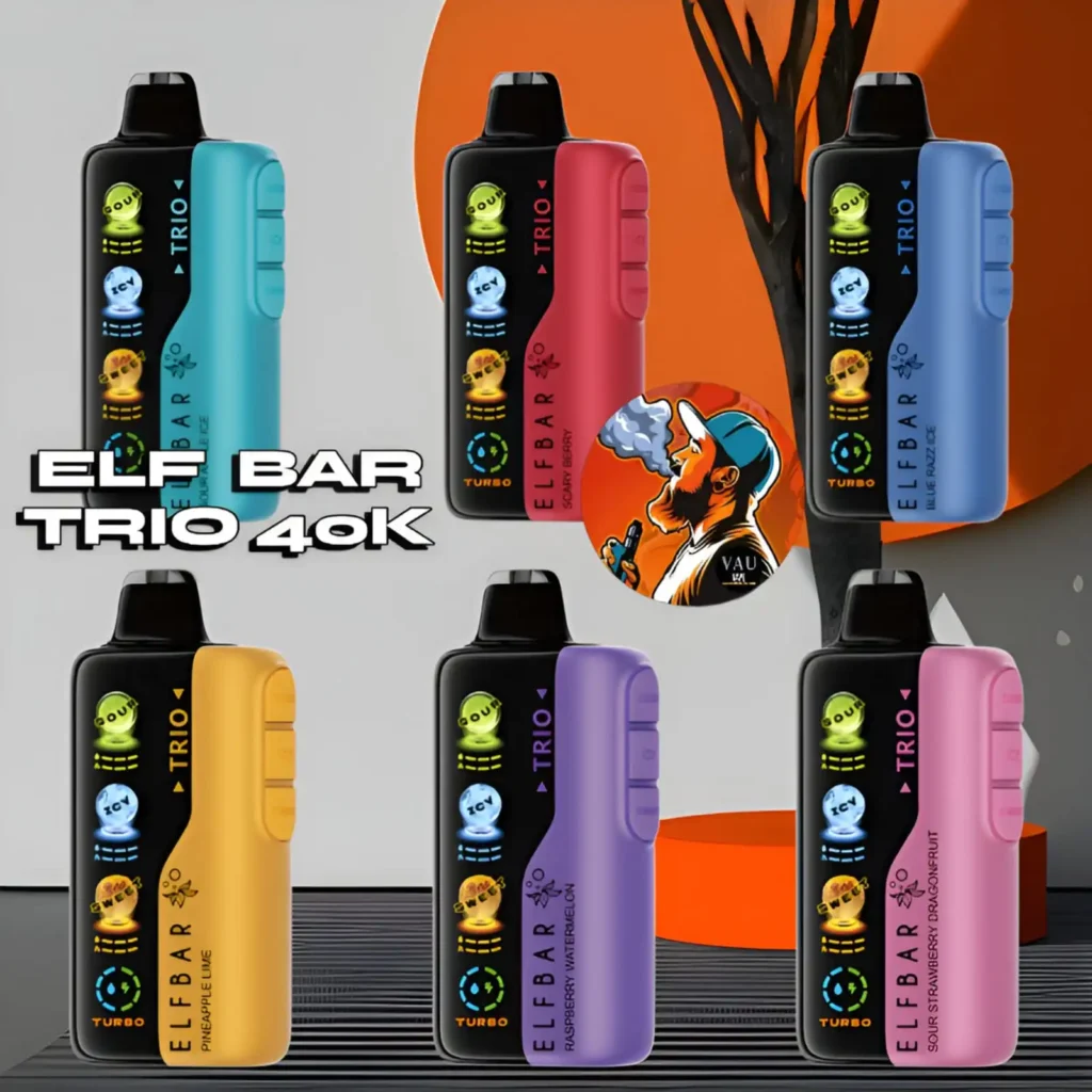 Elf Bar Trio 40k Disposable Vape 40000 Puffs - Dubai UAE