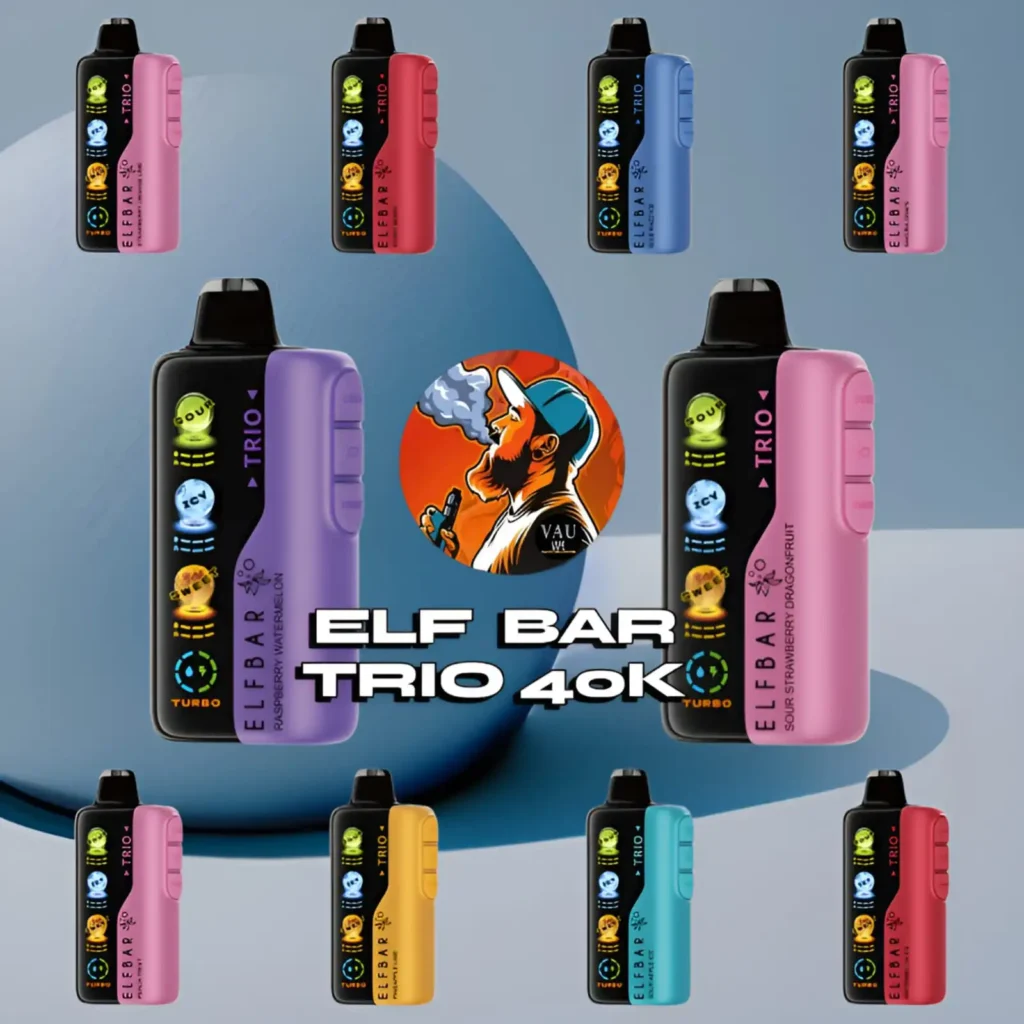 Elf Bar Trio 40k Disposable Vape 40000 Puffs - Dubai UAE