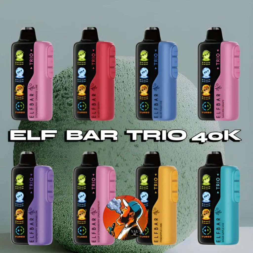 Elf Bar Trio 40k Disposable Vape 40000 Puffs - Dubai UAE