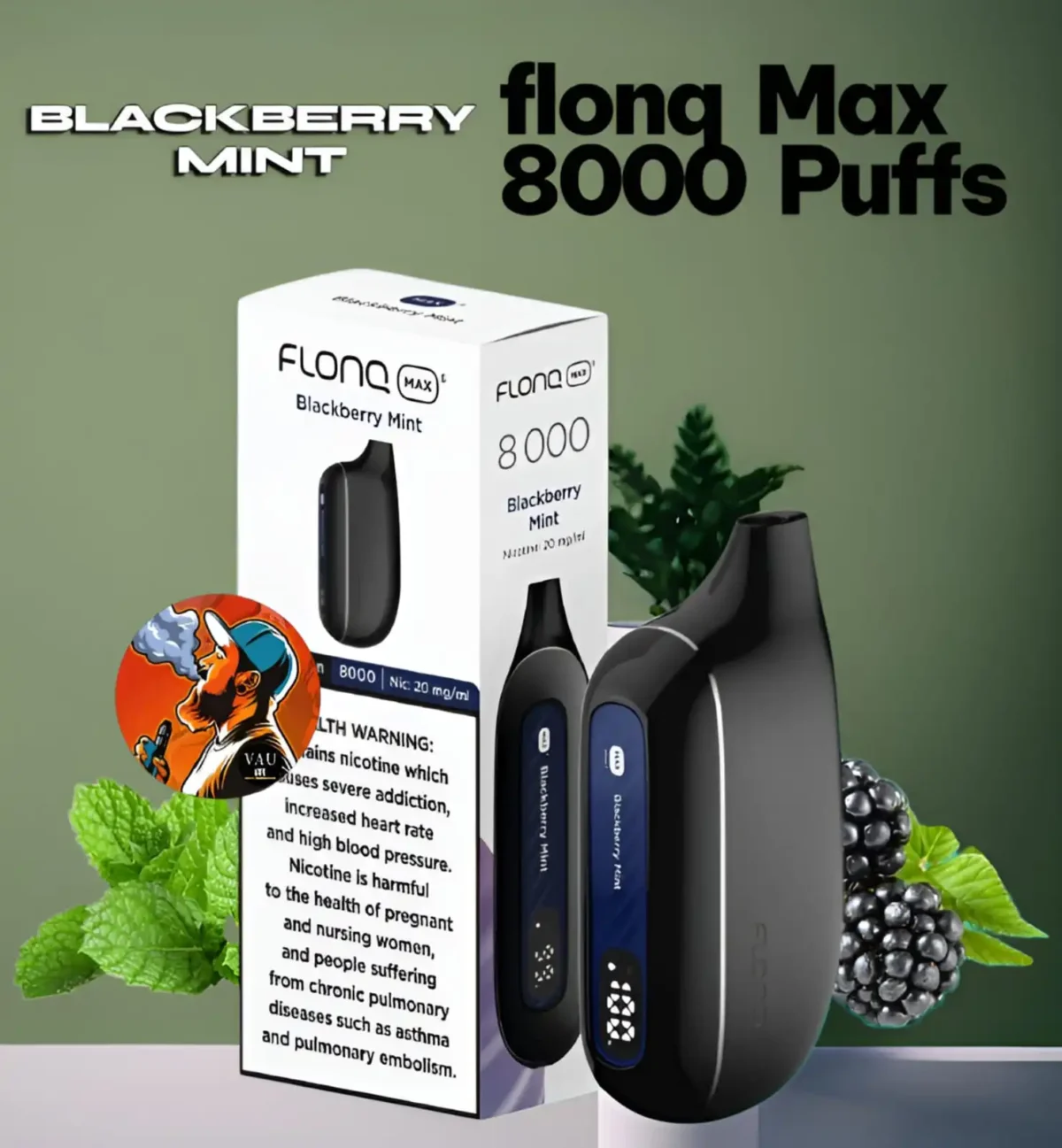 Flonq Max 8000 Puffs Disposable Vape in Dubai - Best Buy UAE