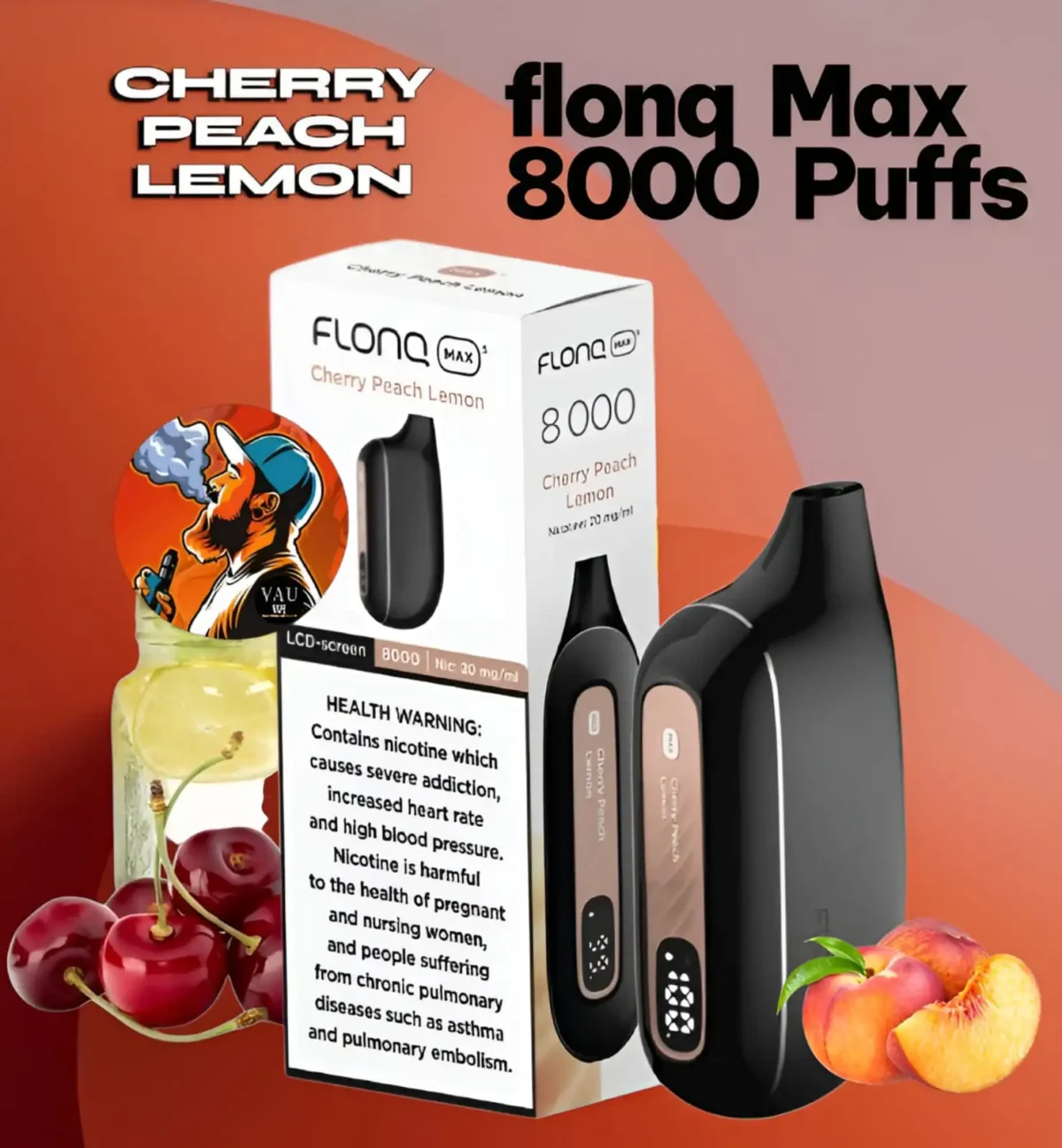 Flonq Max 8000 Puffs Disposable Vape in Dubai - Best Buy UAE