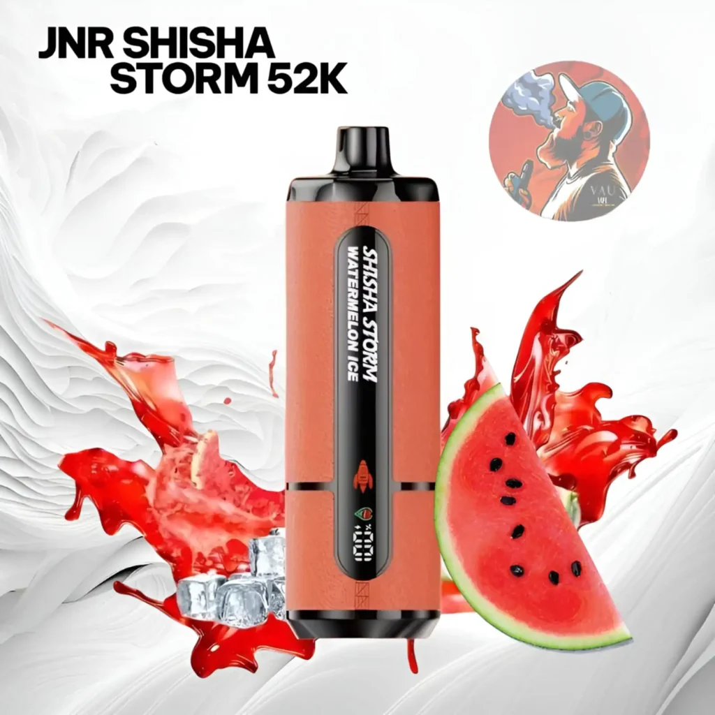 JNR Shisha Storm 52000 Puffs DTL Disposable Vape - Dubai