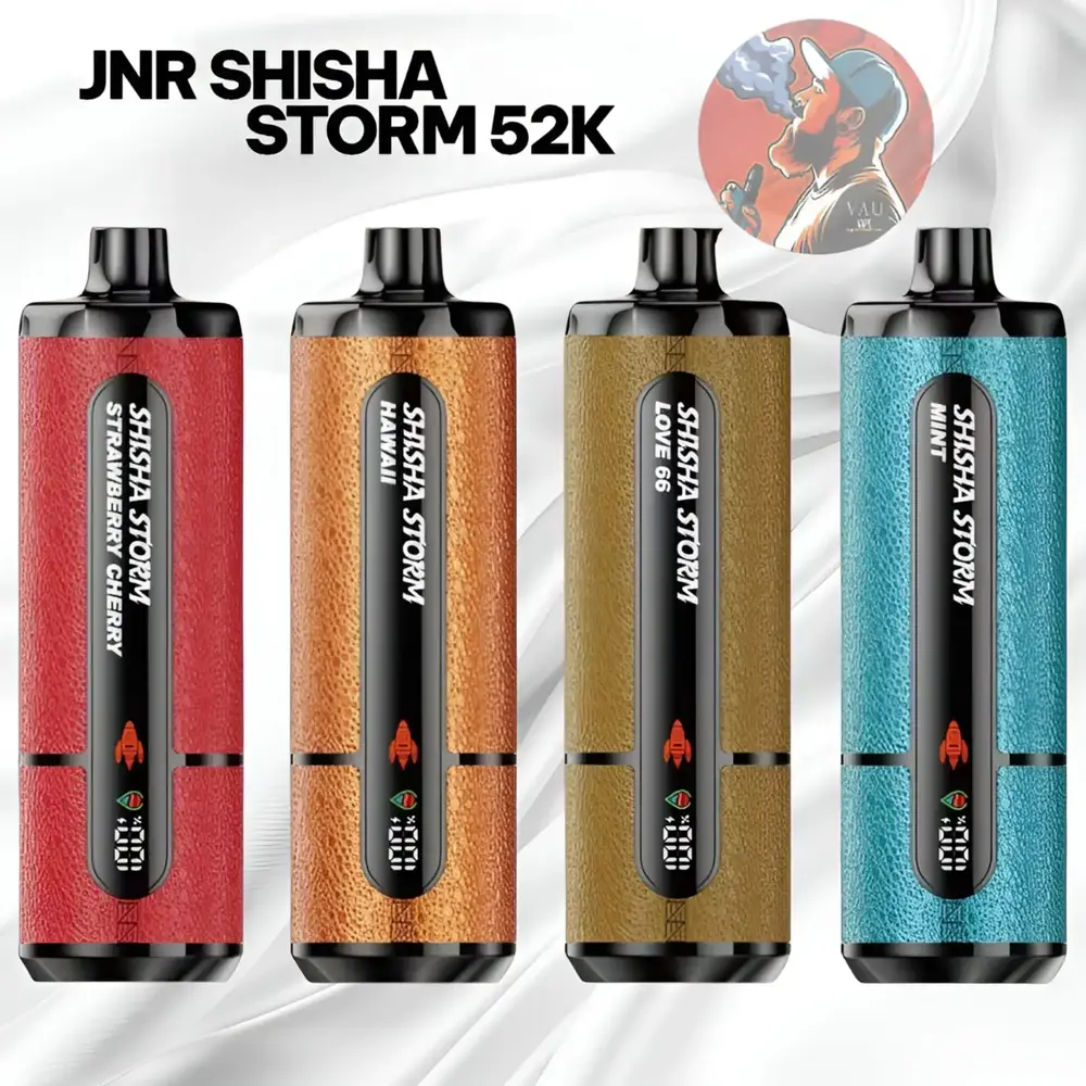 JNR Shisha Storm 52000 Puffs DTL Disposable Vape - Dubai
