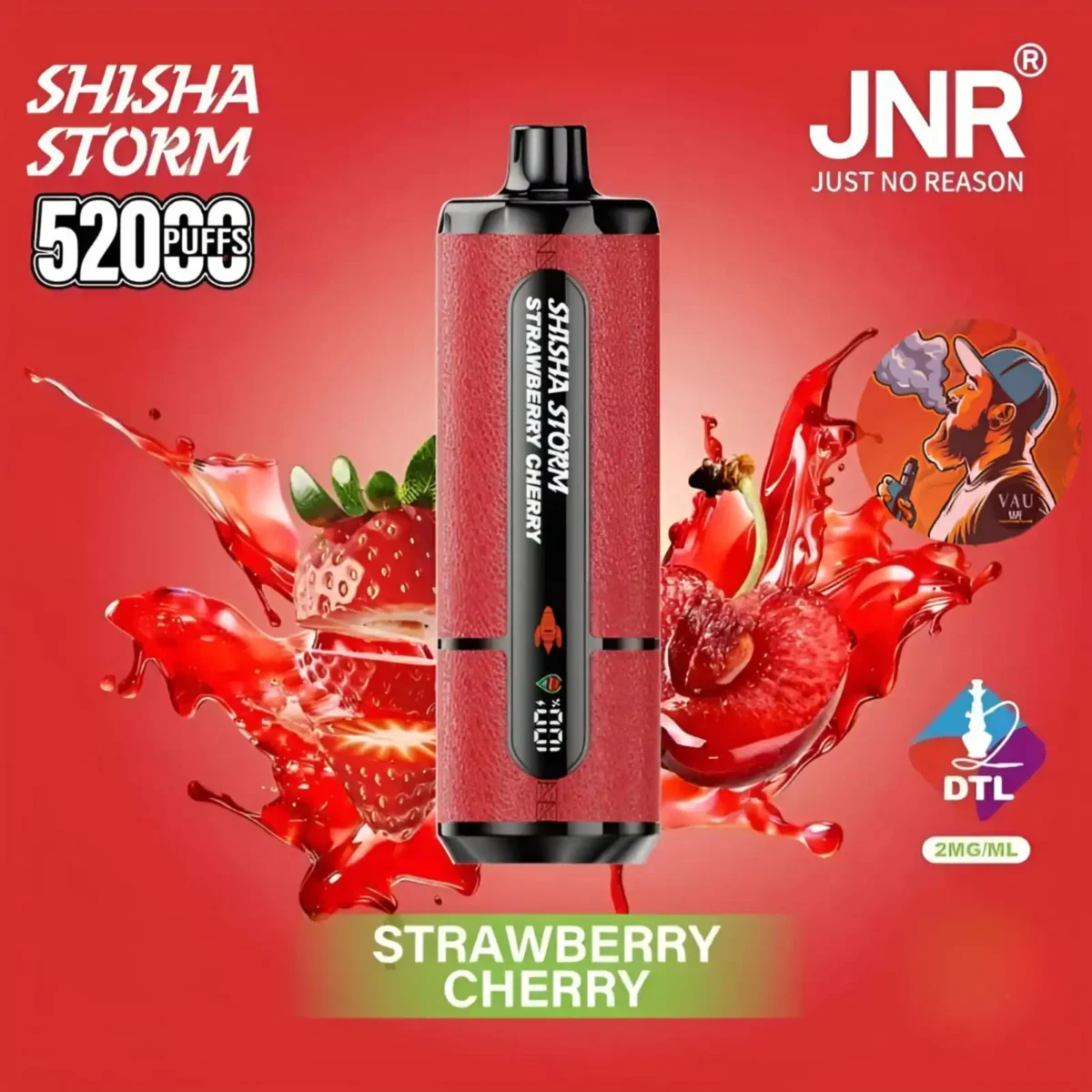 JNR Shisha Storm 52000 Puffs Disposable Vape - Dubai UAE