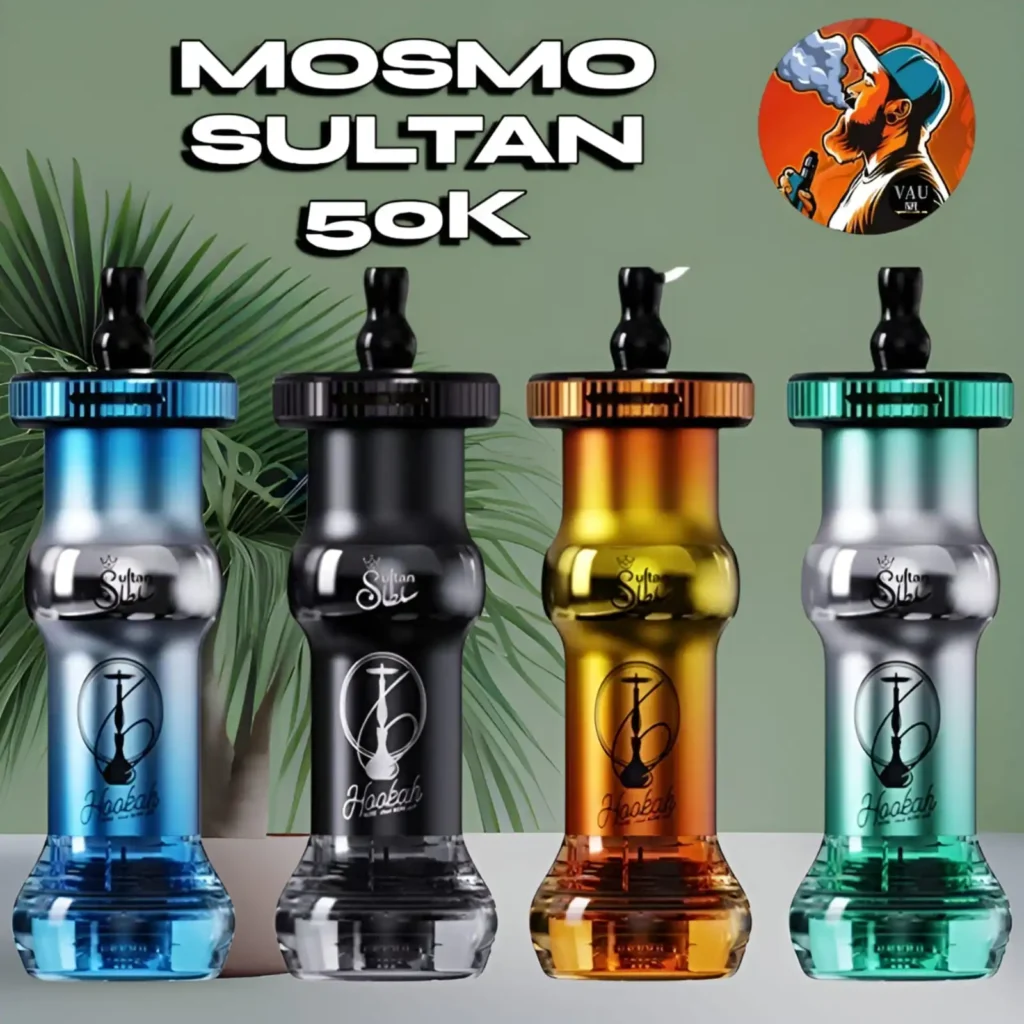 Mosmo Sultan 50000 Puffs Hookah 50k Disposable Vape - Dubai
