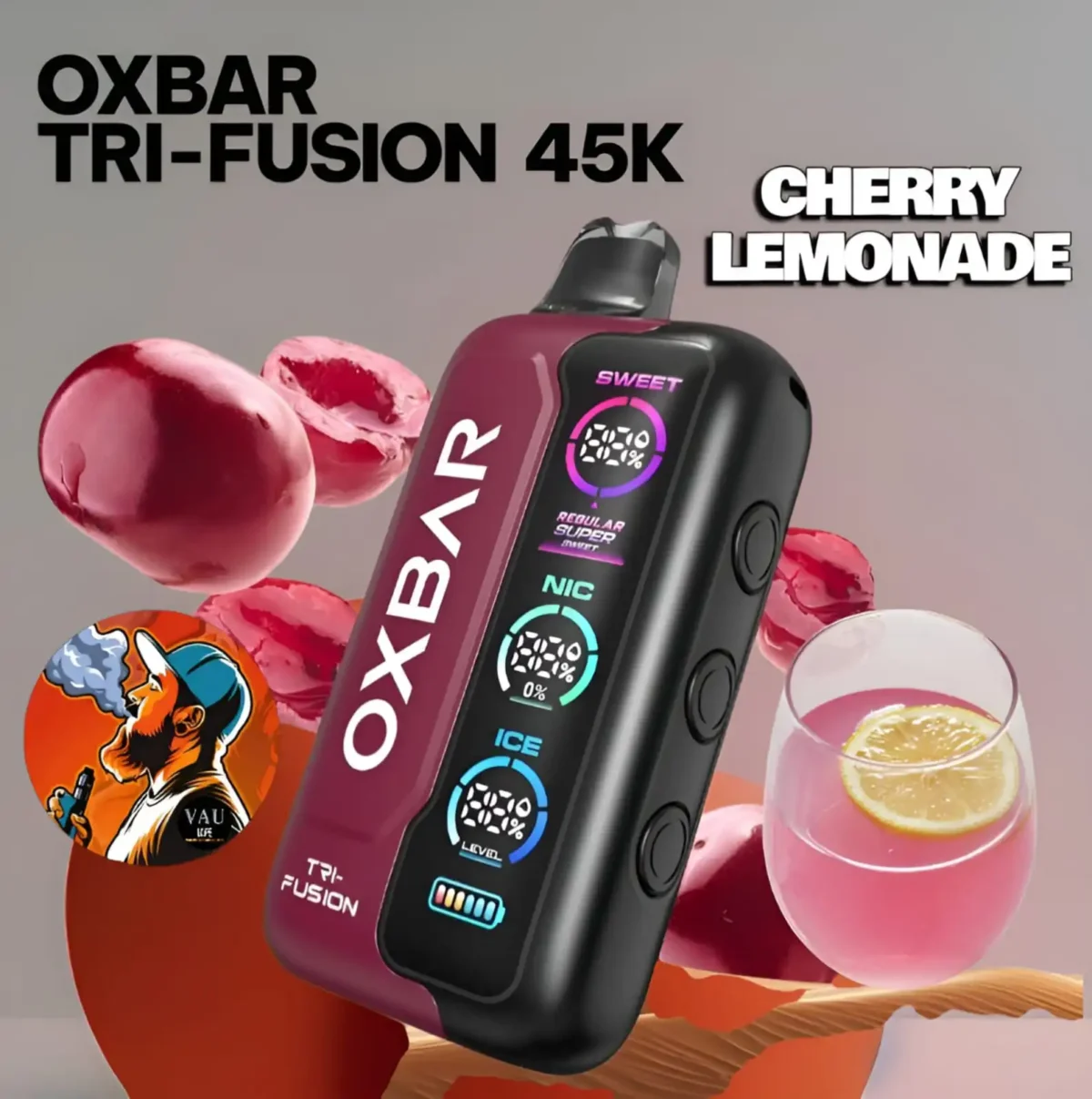 Best OXBAR Tri-Fusion 45000 Puffs Vape Kit - Premium 45k