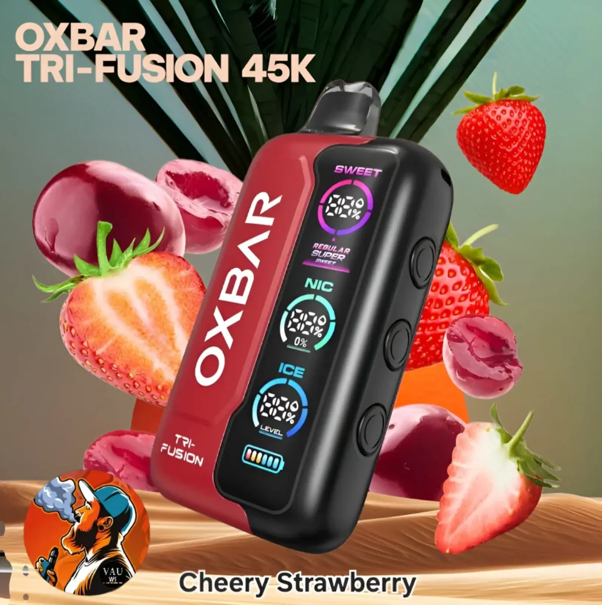 Best OXBAR Tri-Fusion 45000 Puffs Vape Kit - Premium 45k