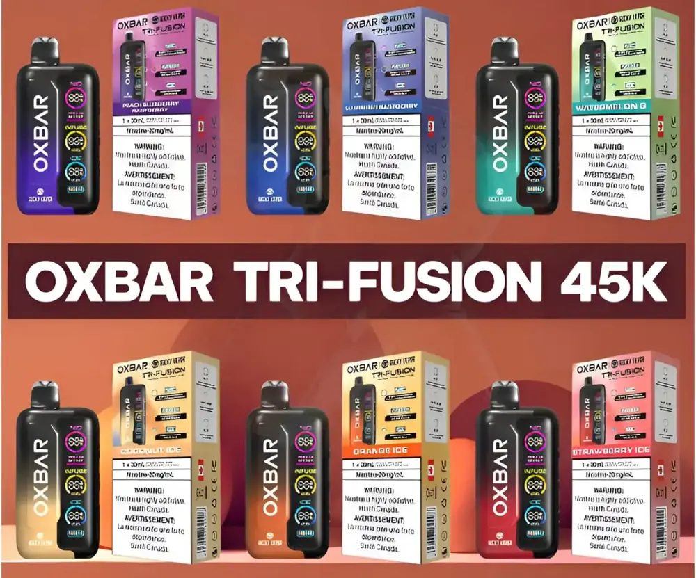 Oxbar Tri Fusion 45k Disposable Vape | Amazing 45000 Puffs