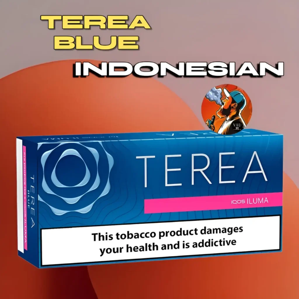 Terea Blue Indonesian Deep Menthol Flavor Tobacco Sticks UAE