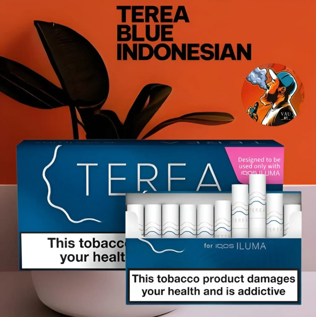 Terea Blue Indonesian Deep Menthol Flavor Tobacco Sticks UAE