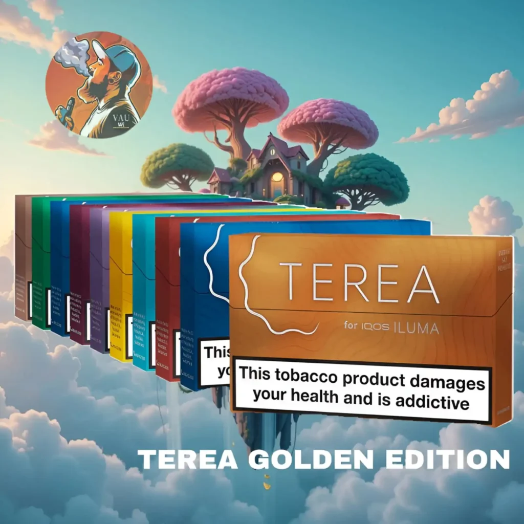 Terea Golden Edition Indonesian for IQOS iluma in Dubai UAE