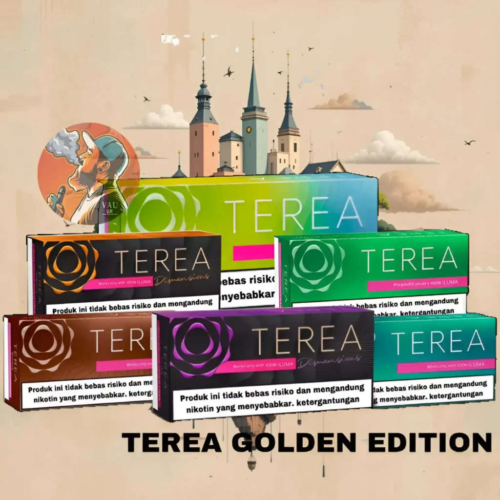 Terea Golden Edition Indonesian for IQOS iluma in Dubai UAE