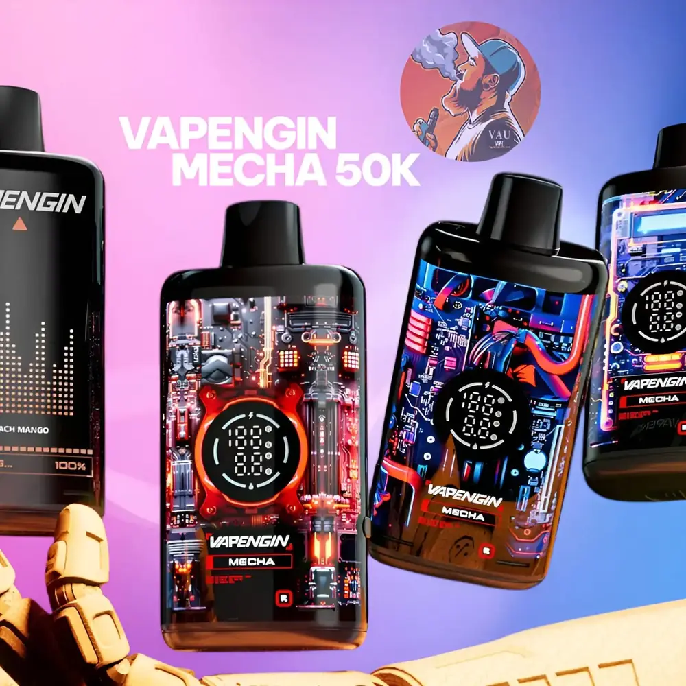 Vapengin Mecha 50000 Puffs Disposable Vape - Dubai UAE
