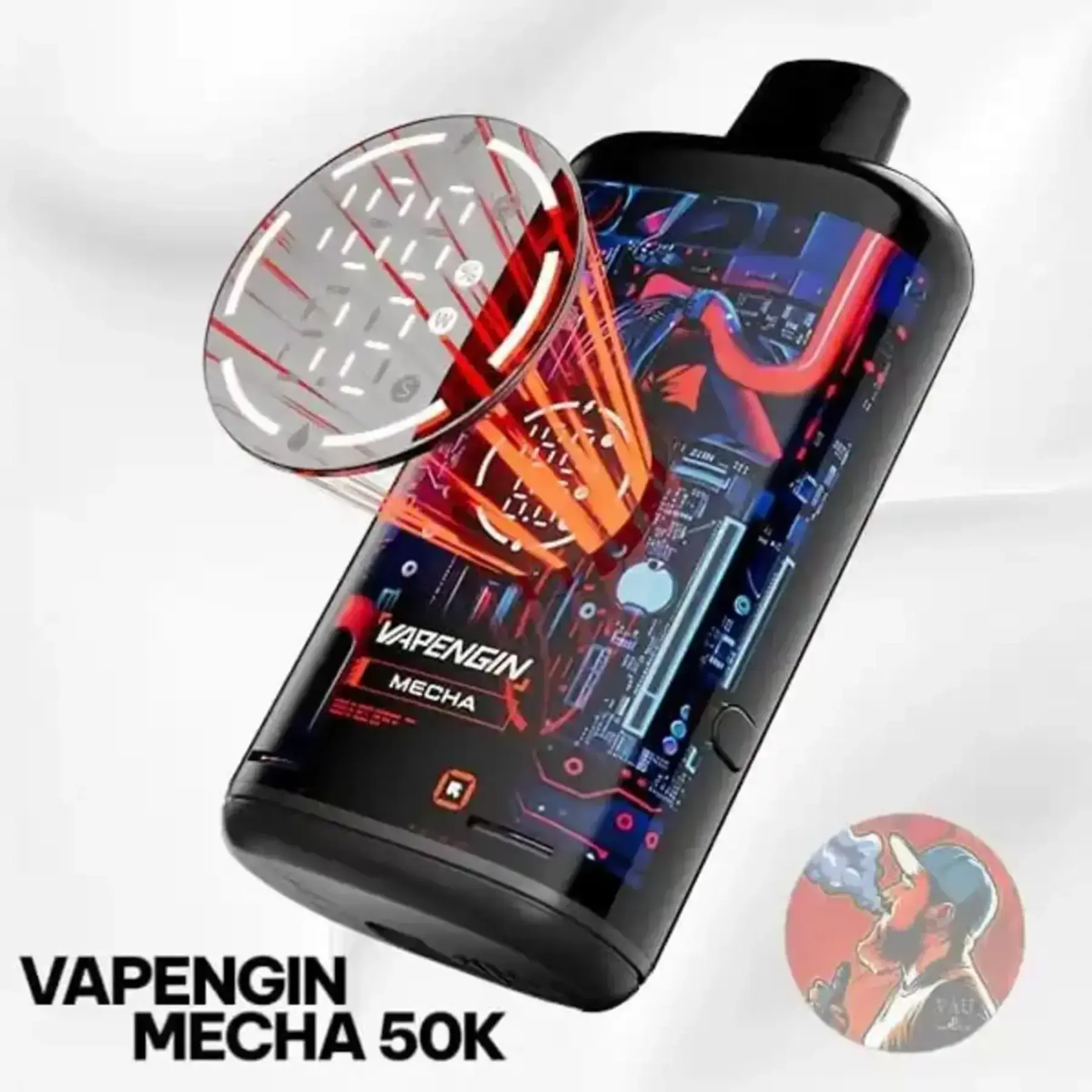 Vapengin Mecha 50000 Puffs Disposable Vape - Dubai UAE